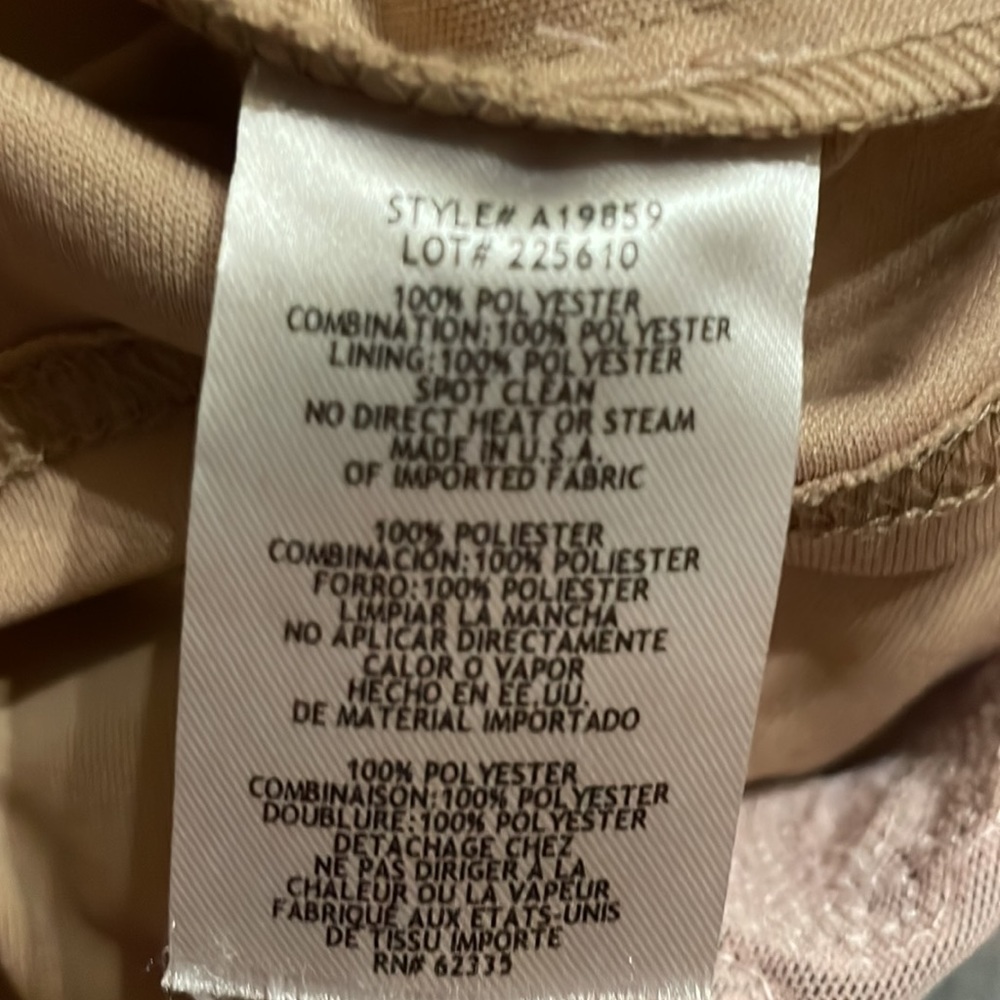 NWT Aqua Womens pale Pink Sequined Bell-Sleeve Off-Shoulder Cocktail dress (10) - Picture 11 of 13
